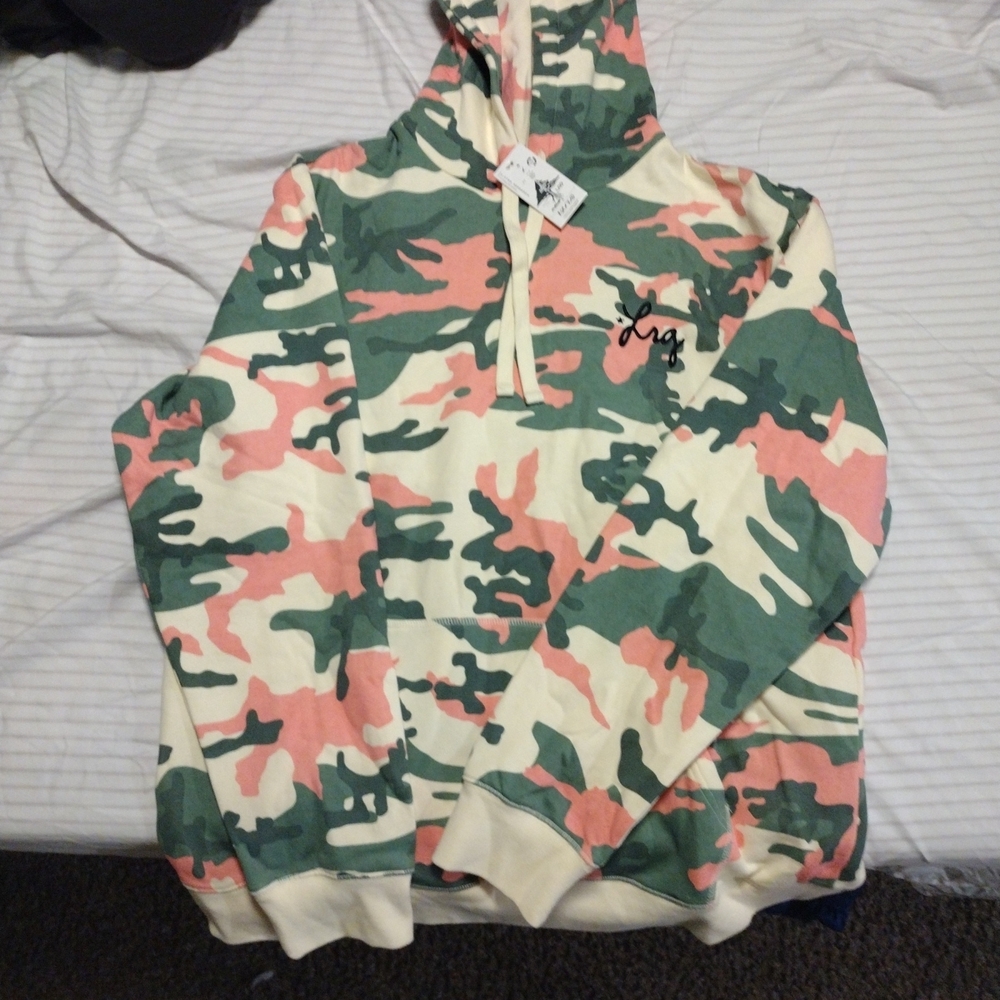 LRG Camo Hoodie XL